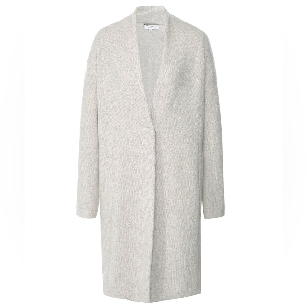 VINCE Boucle Cardigan Coat